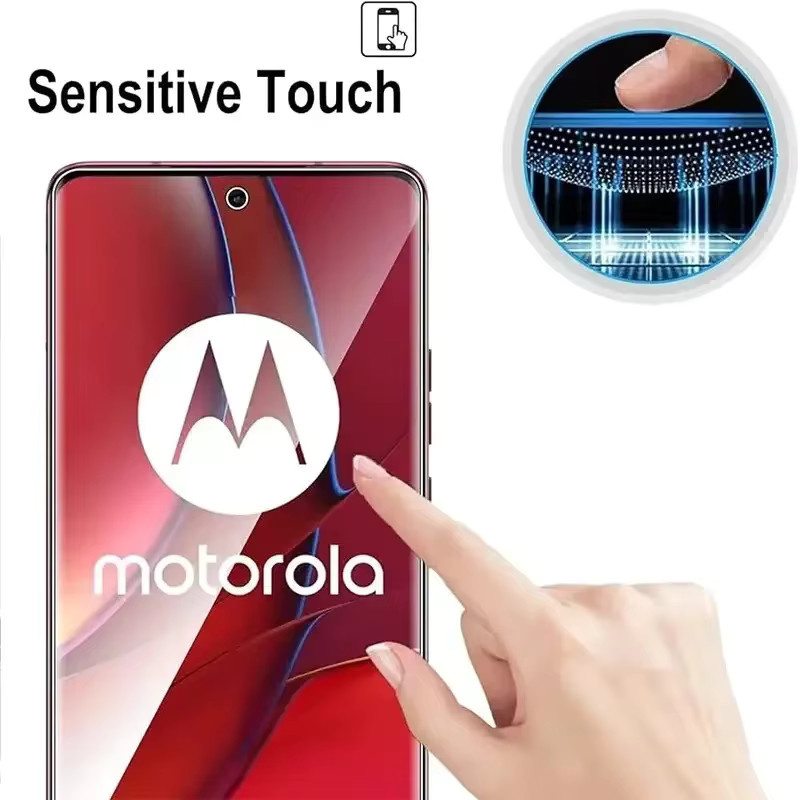 Hydrogel-Schutzfolie für Motorola Edge 70 60 50 30 Fusion Ultra 40 Pro Neo G77 G47 G84 G54 G24/14, transparent, 2-4 Stück - Bild 3