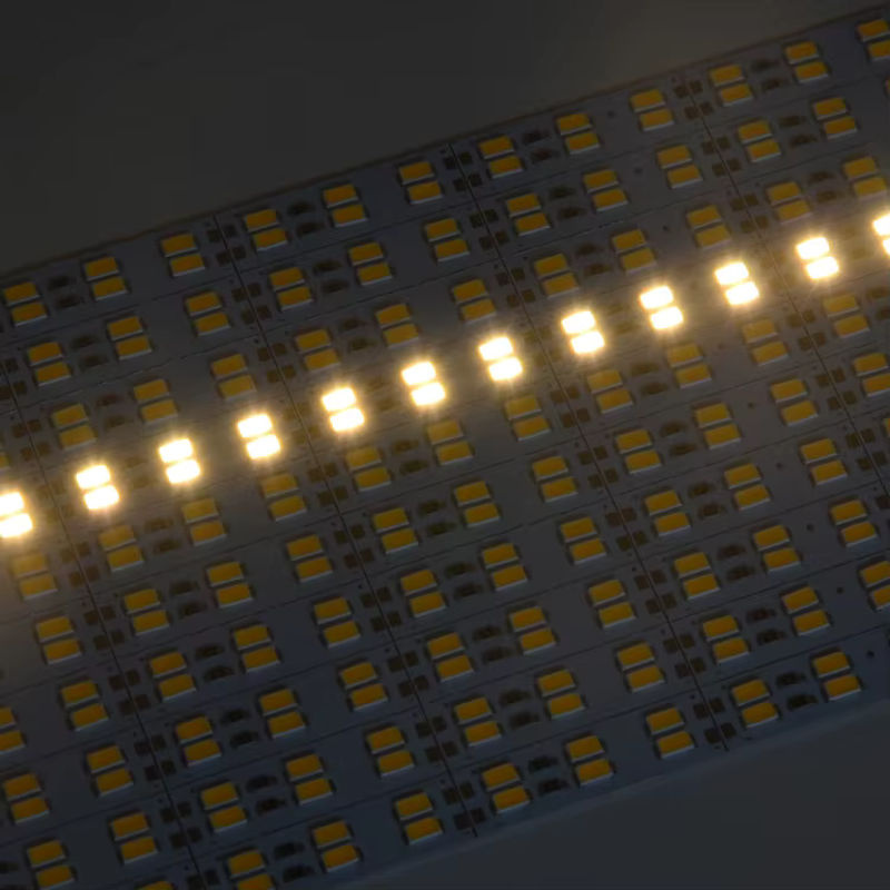 JOYPJLIT 10er Set Starre LED Streifen Bar, SMD 5730, 144 LEDs/m, zweireihig, Weiß, DC 12V 24V - Bild 5