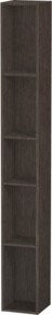 Duravit Regalelement L-Cube mit 5 Fächern in Vertikal, Farbe Ei dkl. geb., B/T/H: 18 x 18 x 140 cm - Bild 1
