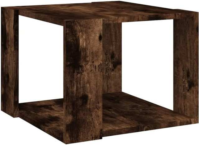 vidaXL Couchtisch aus Holzwerkstoff in Räuchereiche, quadratisch, B/T/H: 40 x 40 x 30 cm - Bild 1