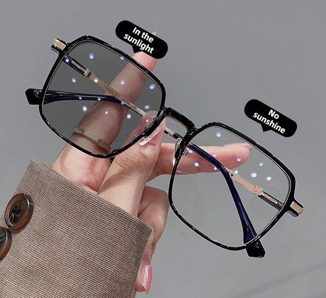 DIXSG Lesebrille, Vollrand, square, black, unisex - Bild 1