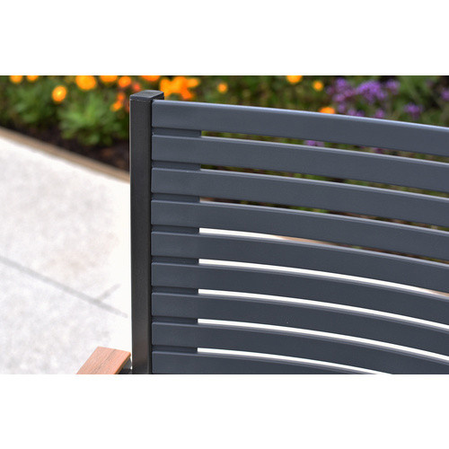 Merxx Paliano Stapelsessel 2er-Set grau aus Stahl und Kunststoff B/H/T: 54 x 85,5 x 53,5 cm - Bild 4