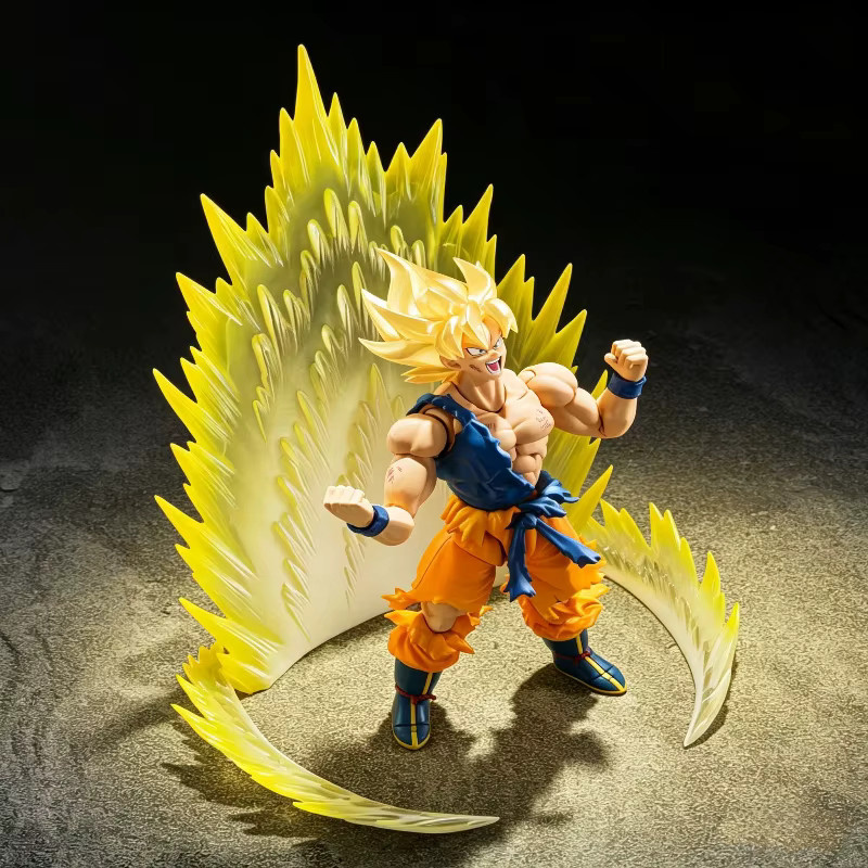 Bandai Dragon Ball SSJ2 Kampfbeschädigter Goku & SSB Kaioken Goku, Actionfiguren, 2er-Set - Bild 3