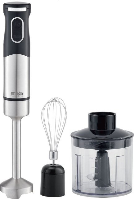 SILVA HOMELINE Stabmixer SMS 6502 in Silber mit 700 W und Edelstahl-Elementen - Bild 1