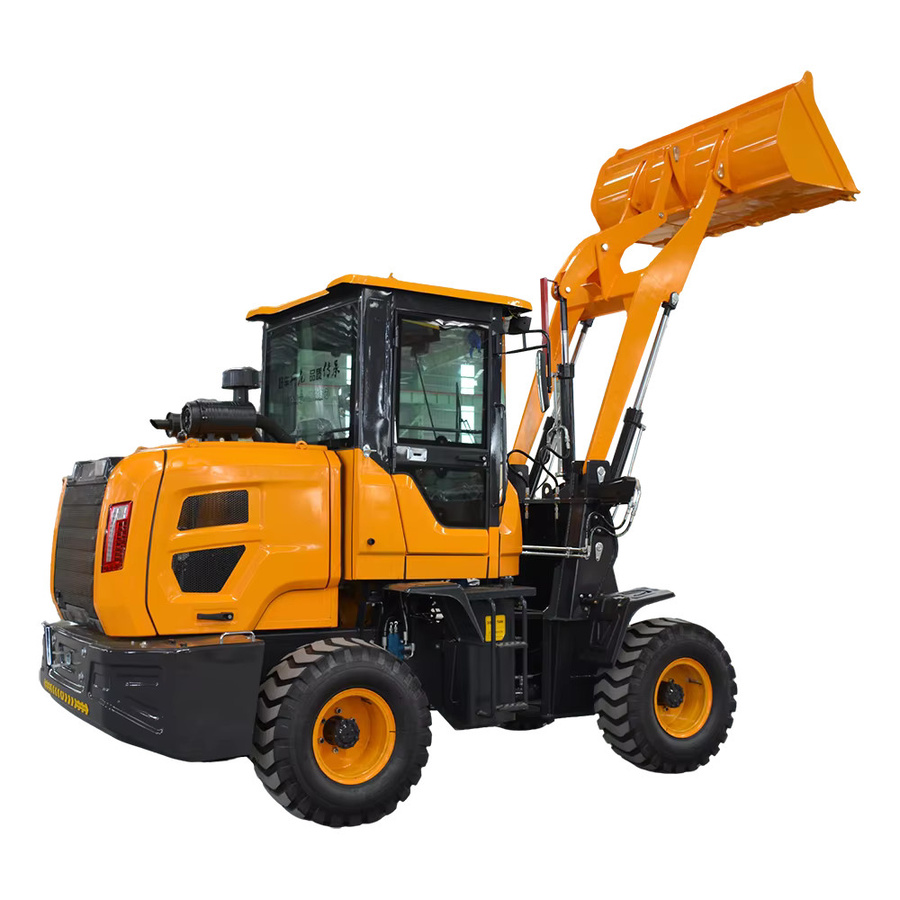 Nicosail Minilader mit Allradantrieb und hydraulischem Multifunktionslader in Orange - Bild 5