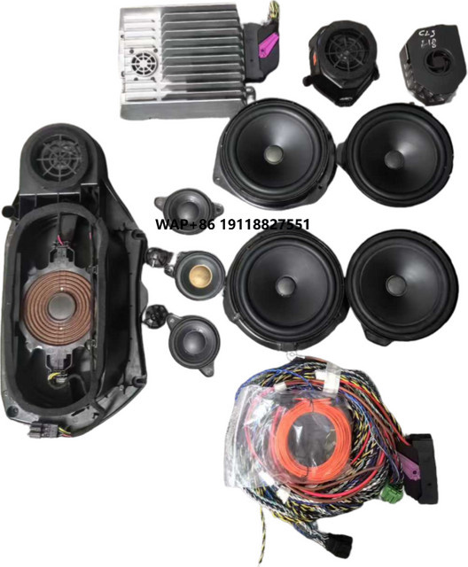 Harman Kardon Audiosystem-Kit für Mercedes E-Klasse CLS W218 und W212 in Schwarz - Bild 1