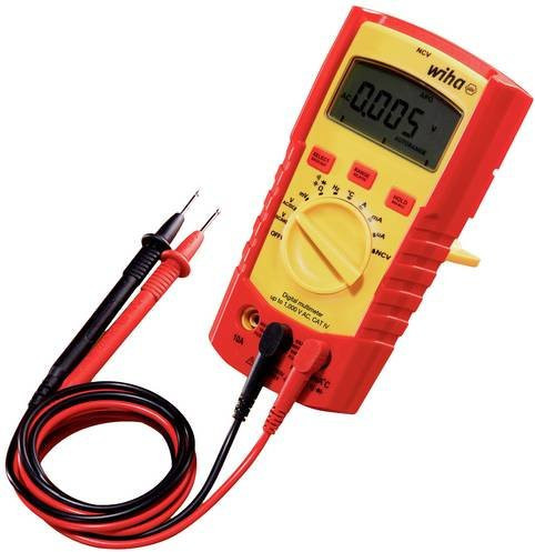 Wiha Digitales Multimeter 45215 bis 1.000 V AC CAT IV Messgerät - Bild 2