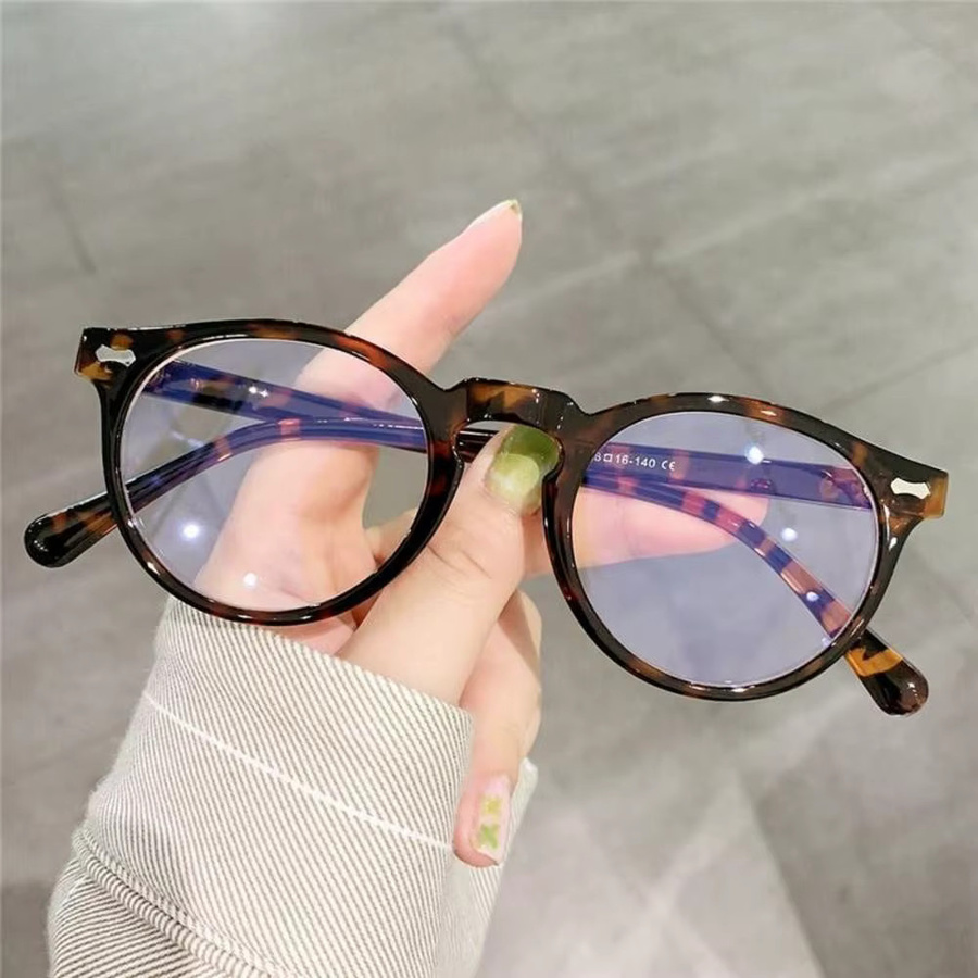 Polarisierte Sonnenbrille, rund, Vollrand, Kunststoff, Unisex - Bild 2