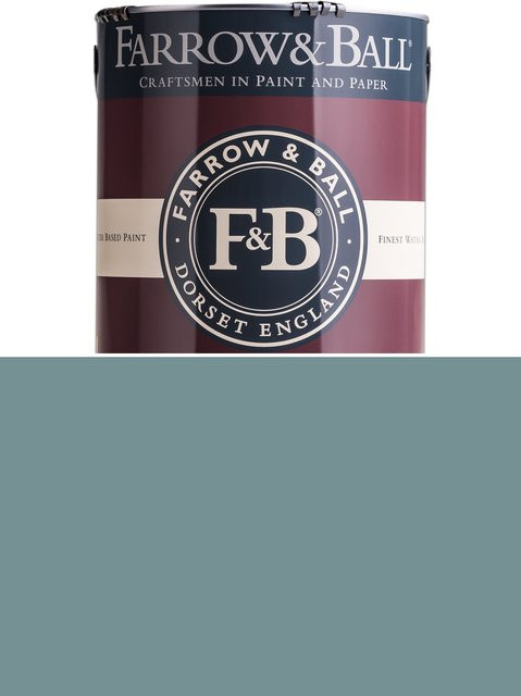 Farrow & Ball Exterior Eggshell Holzschutzfarbe Stone Blue 86, 2,5 l - Bild 1