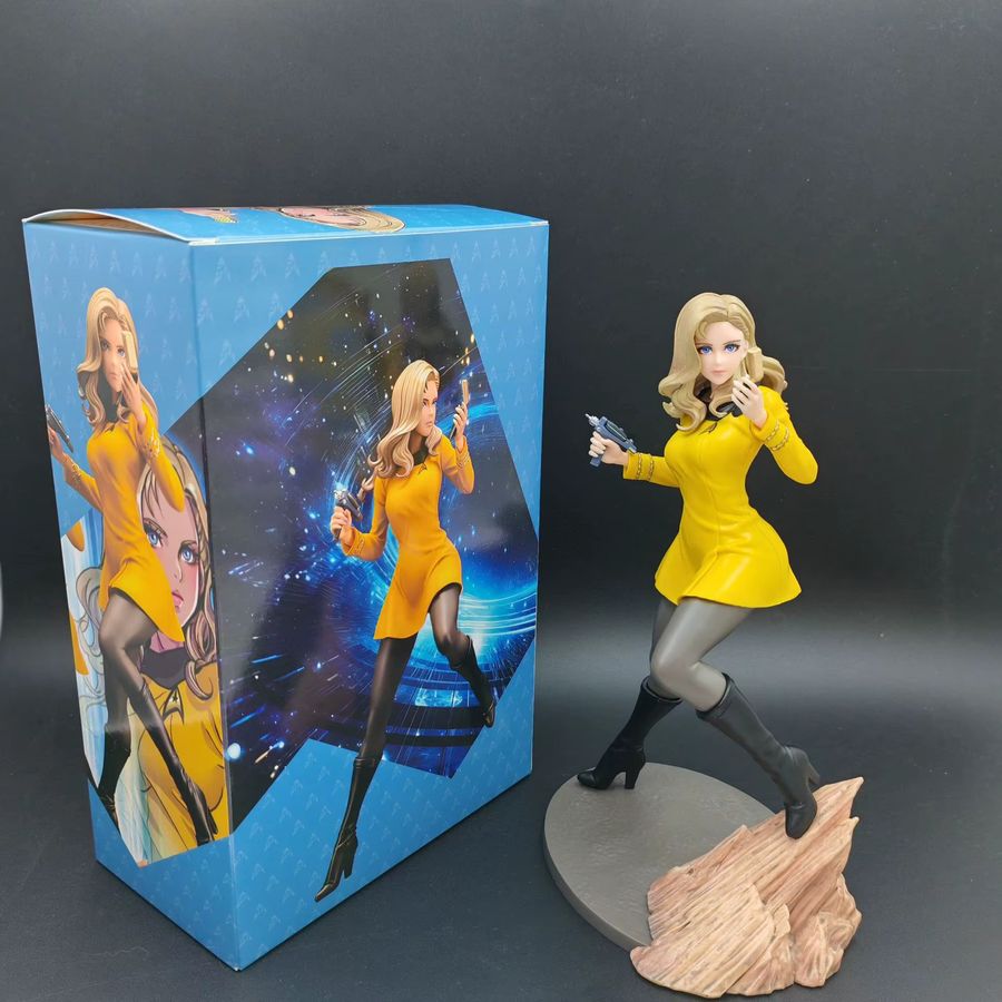 Bandai Anime Figur Star Trek Commander Uhula Kommunikationsoffizier als stehendes Modell - Bild 2