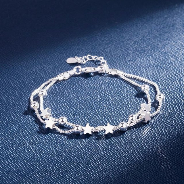 Armband 925 Silber, Perle, Damen - Bild 1