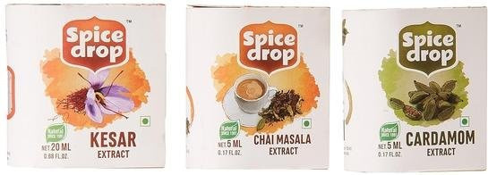 Spice Drop Royal, Sirup, Kesar, Kardamom, Chai Masala, 30 ml - Bild 1