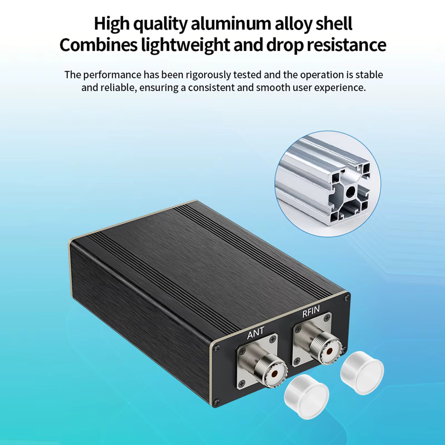 Shunmaii ATU-100 Pro+ Automatischer Antennentuner 1,8-55MHz in Schwarz mit USB-C Anschluss - Bild 3