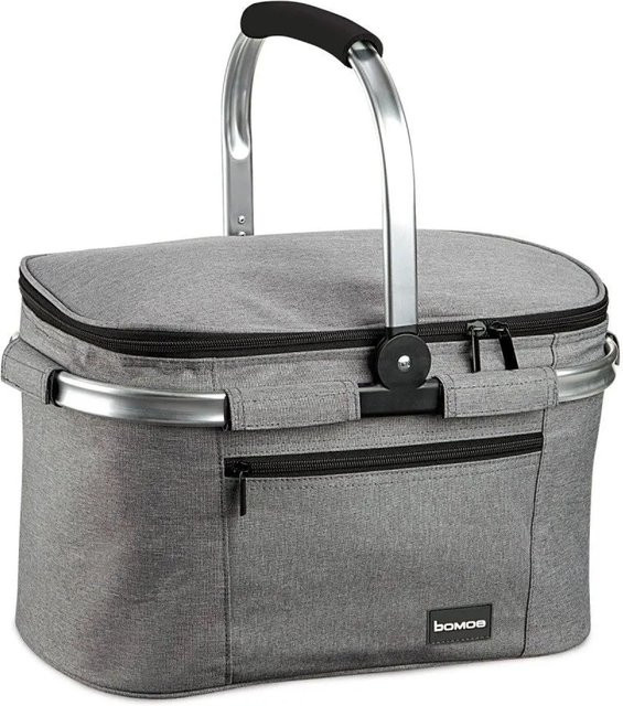 Bomoe IceBreezer K37 Kühlkorb aus Aluminium in Grau, B/T/H: 25,0 x 23,5 x 17,0 cm - Bild 1