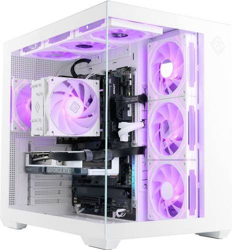CSL Computer Gaming PC M12590H in Weiß mit AMD Ryzen 7 8700F, 32GB RAM, 2000GB SSD, Nvidia GeForce RTX 5070 12GB GDDR7 und Windows 11 Home - Bild 1