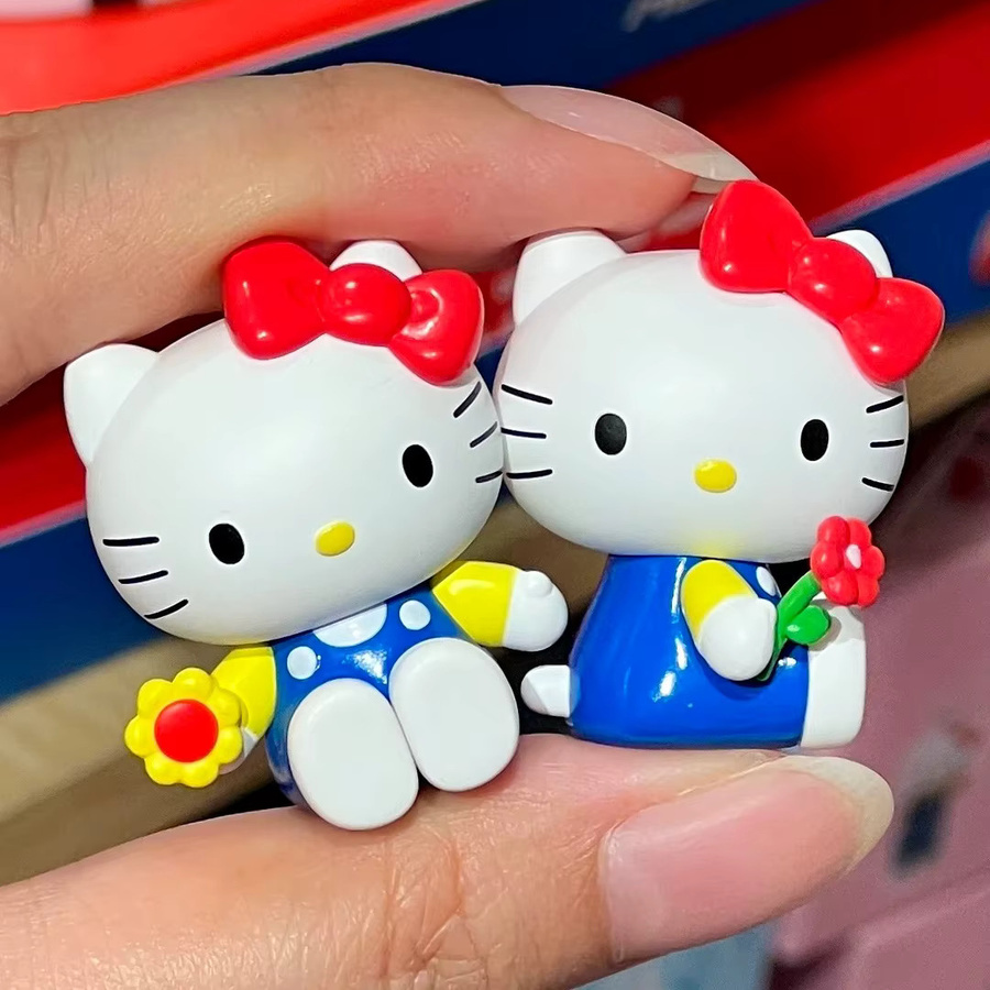 52TOYS Hello Kitty Daily Fun Share Serie, Mini-Bohnen Blindbox Desktop-Figur - Bild 4