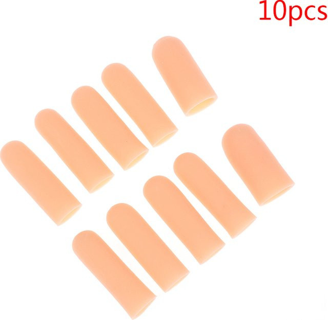 Heabety Silikon-Gel-Handbandage, 10 Stück, Finger- und Daumenprotektor - Bild 1