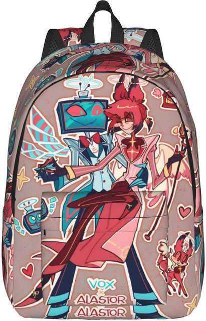 R-Radiostatic Vox Alastor Jugendrucksack für Laptop bis 15 Zoll in Multicolour von Fancy Style Studio - Bild 1