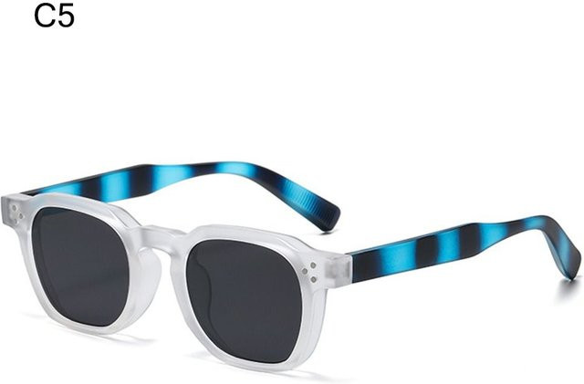 Fable Sonnenbrille, rund, Vollrand, Kunststoff, white, Damen - Bild 1