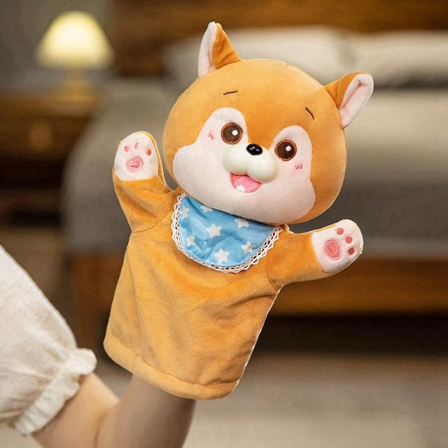 Kidsly Hand Finger Story Puppet, Plüschtiere, 25cm, ab 14 Jahren - Bild 1