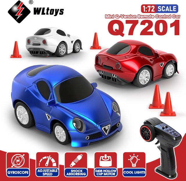 WLtoys Q7201 RC Mini Auto, 1:72, mit Licht, ferngesteuert - Bild 1