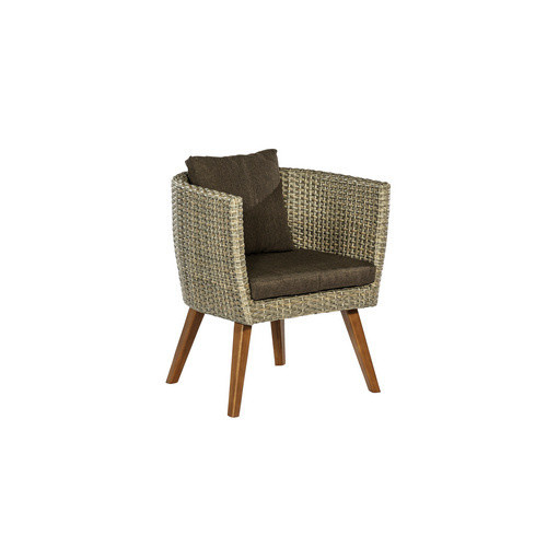 Merxx Gartenmöbel-Set Imperia 7-teilig aus Akazienholz und Aluminium in Beige und Braun mit Tisch B: 185 cm, T: 90 cm - Bild 2