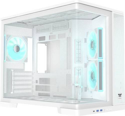 Thermaltake Arcus 280 TG Curved Midi-Tower PC-Gehäuse in Weiß mit Seitenfenster - Bild 1