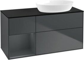 V&B Waschtischunterschrank Finion in Lackausführung, Breite: 120 cm, Tiefe: 50,1 cm, Höhe: 50,1 cm - Bild 1