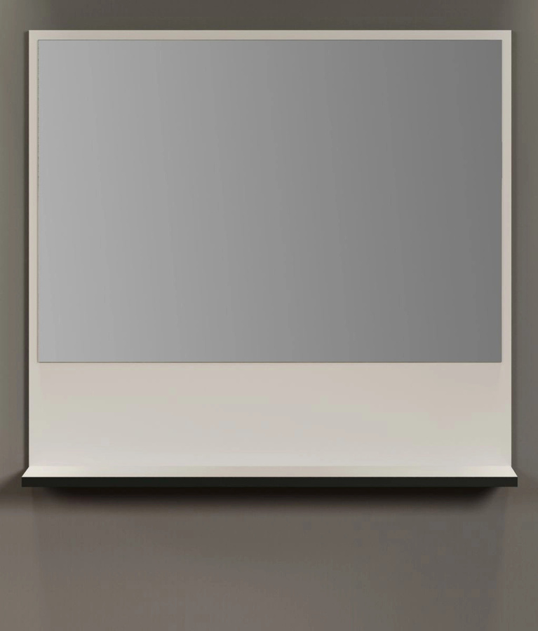 Badezimmer Spiegel Feliz von TOP.FURN in Grau, Breite: 80 cm, Höhe: 74 cm, Tiefe: 14 cm - Bild 2