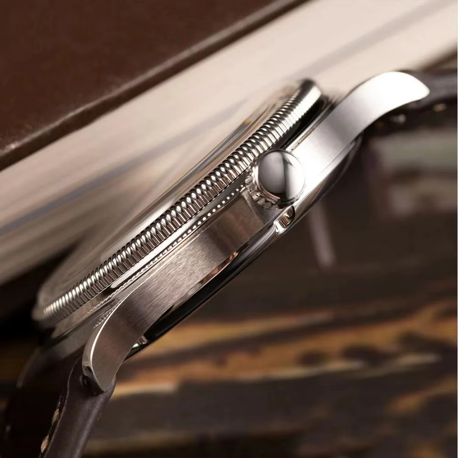 Hruodland Armbanduhr Automatik, Edelstahl, Schwarz, Herren - Bild 4