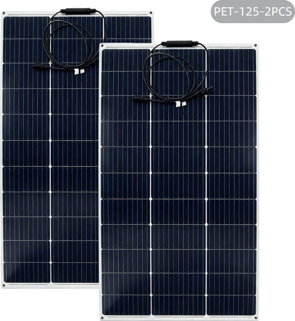 JINGYANGPV Flexibles Solarpanel 250W mit monokristalliner Photovoltaik für Häuser und Wohnmobile - Bild 1