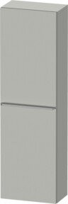 Duravit Halbhochschrank D-Neo in Grau, Wandmontage, 1 Tür und 4 Böden, B: 40 cm, T: 24 cm - Bild 1
