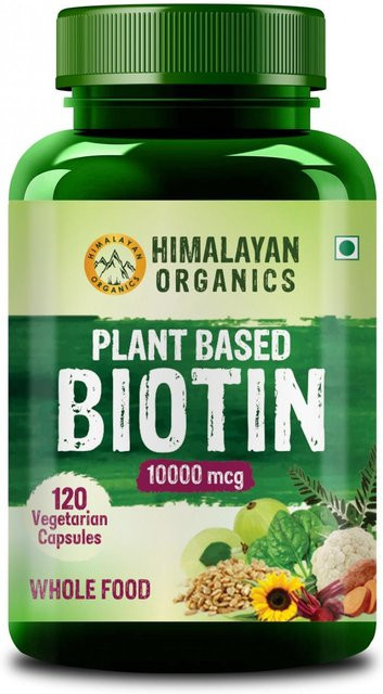 Himalaya-Organika Biotin, 120 Kapseln, 10.000 mcg - Bild 1