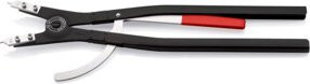 Knipex Sicherungsringzange 46 10 A5 für Außenringe auf Wellen, schwarz pulverbeschichtet, Länge: 560 mm - Bild 1