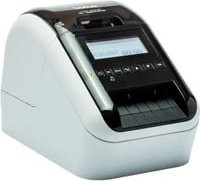 Brother QL-820NWBcVM Etikettendrucker mit Thermodruck, WLAN, Bluetooth und Ethernet/LAN in Grau, Schwarz und Weiß - Bild 1