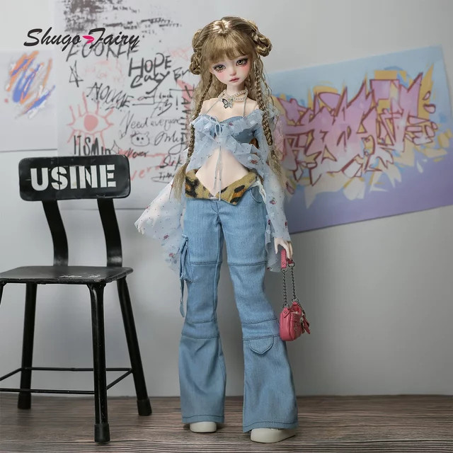 Shugafairy Kikyou D BJD Puppe, 1/4, Komplettset, Y2K Street Fashion - Bild 1