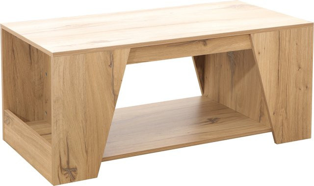 Möbel direkt online Couchtisch modern in Braun aus Holzwerkstoff, rechteckig - Bild 1