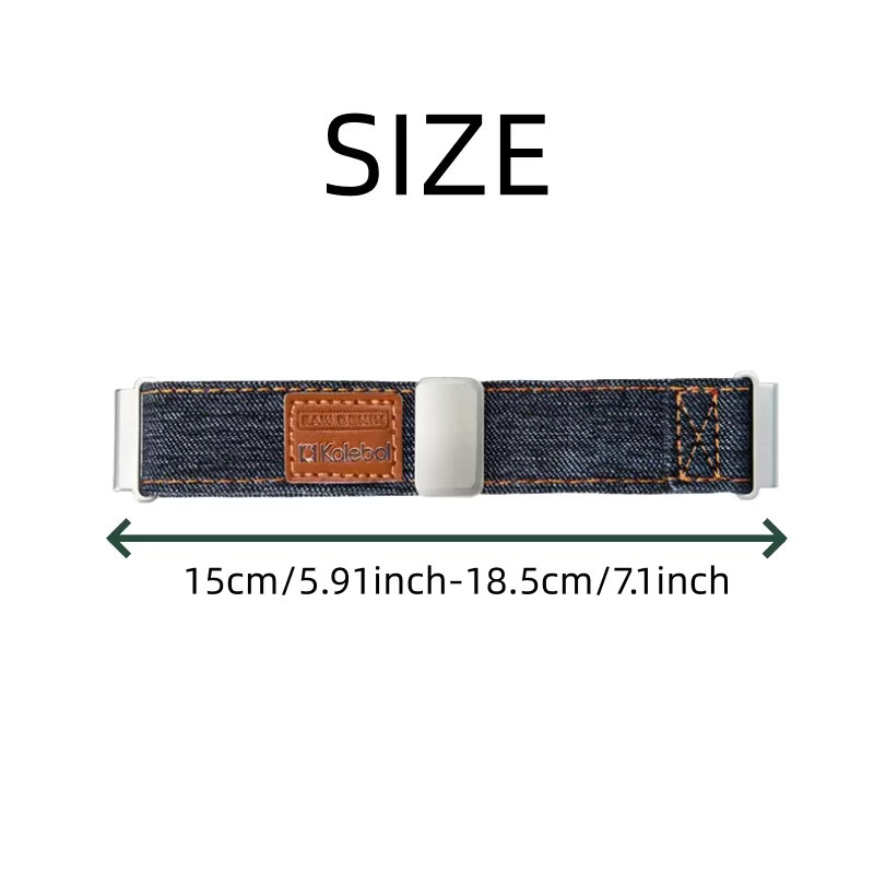 DAINU Magnetarmband für Honor 5 Ultra Band aus weichem Canvas in Grün - Bild 1