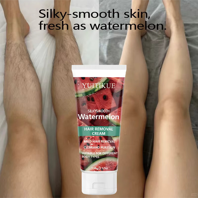 YUITIKUE Wassermelonen-Haarentfernungscreme, 100g, Unisex - Bild 3