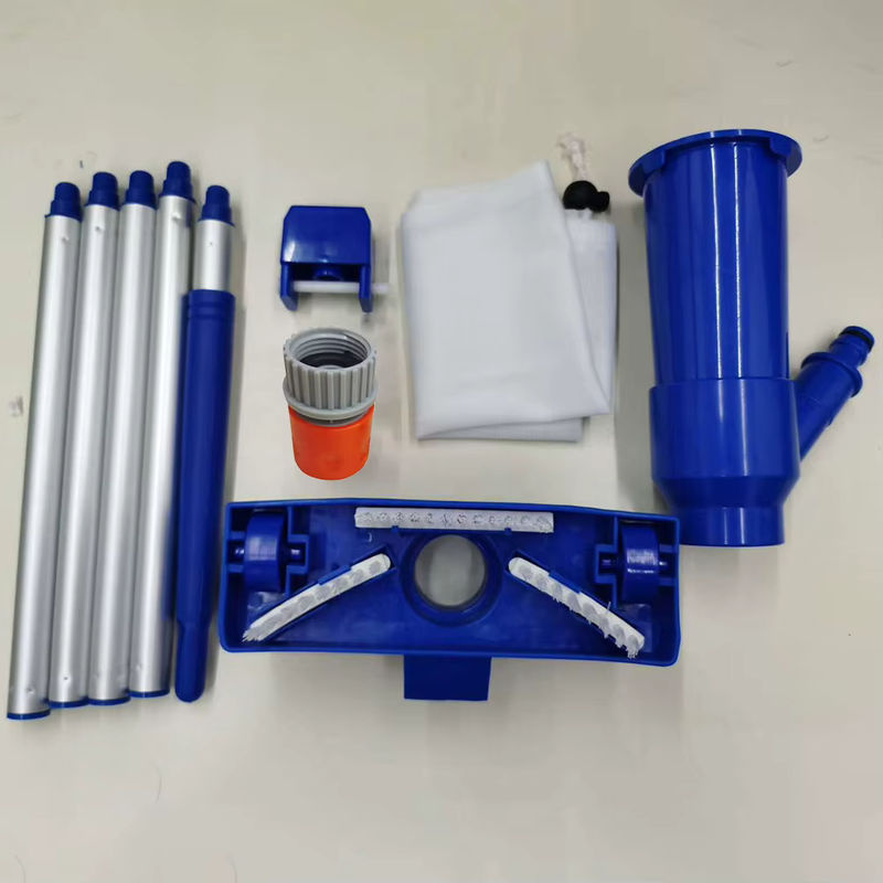 Schwimmbad Staubsauger Kit zur Poolreinigung mit Bodennetz und Filter für kleine Pools, Länge: 1,26 m - Bild 5