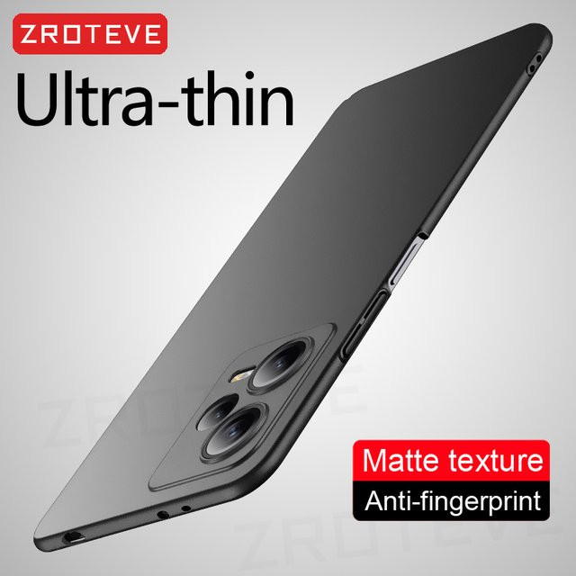 Schutzhülle für Xiaomi Poco X5 X6 X7 X4 Pro 5G Matte PC Abdeckung in Schwarz - Bild 1