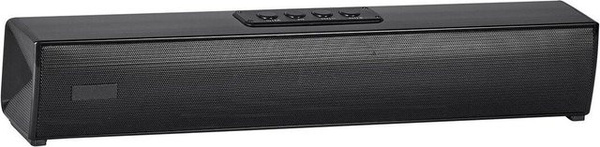 Buying Solutions MB Kompakte 2.0 Kanal Soundbar für Smart TV und Projektor mit Bluetooth und AUX-Anschluss, 80W, Schwarz, Breite: 45 cm
