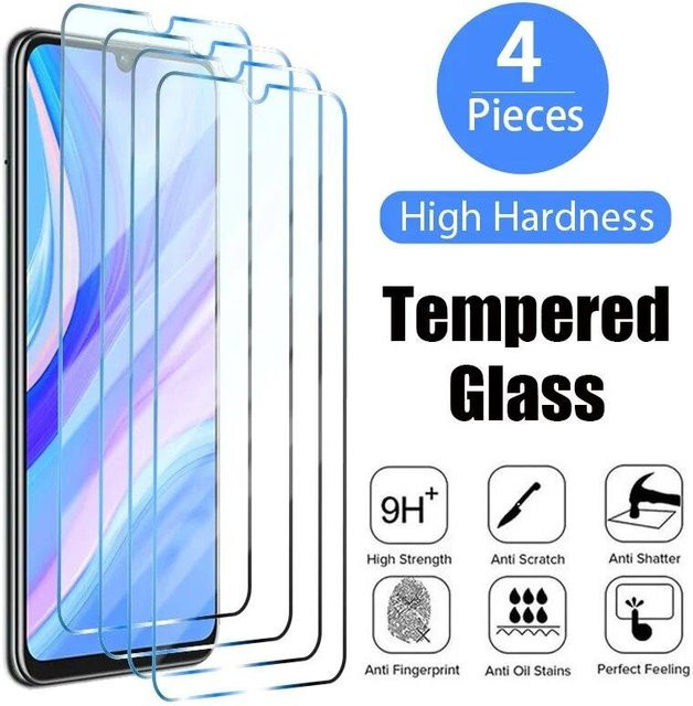 4-teiliges Schutzglas Set für Huawei P30 Pro P20 Lite P40 P50 Pro und weitere Modelle, gehärtetes Displayschutzglas in Transparent - Bild 1