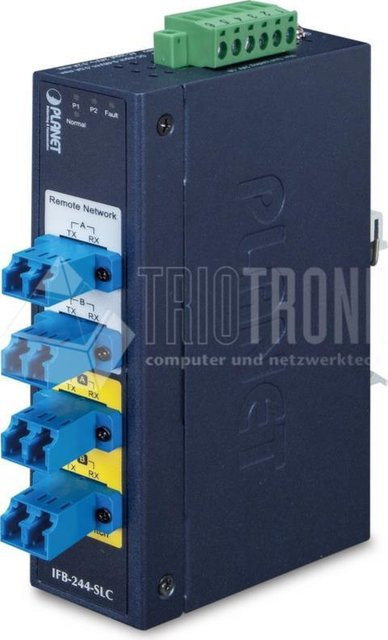 PLANET IFB-244-SLC Netzwerk Medienkonverter 1620 nm Einzelmodus Blau - Bild 1