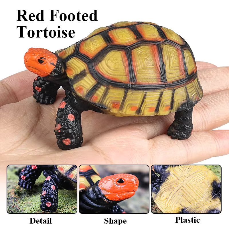 Oenux Stern Schildkröte, Actionfiguren, Tiere, Kunststoff, Bunt / Mehrfarbig - Bild 2