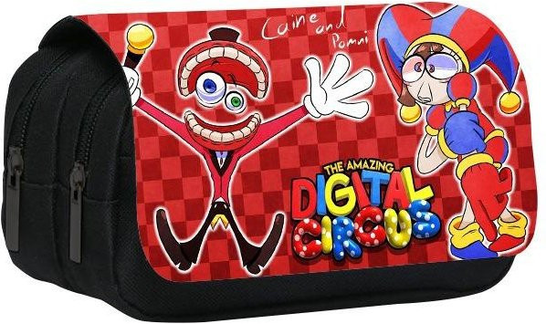 Fancy Style Studio Federmäppchen Das Erstaunliche Digitale Zirkus mit doppellagigem Design in Multicolour - Bild 1