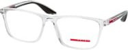 Prada PS 01QV Korrektionsbrille, Vollrand, quadratisch, transparent, Herren - Bild 1