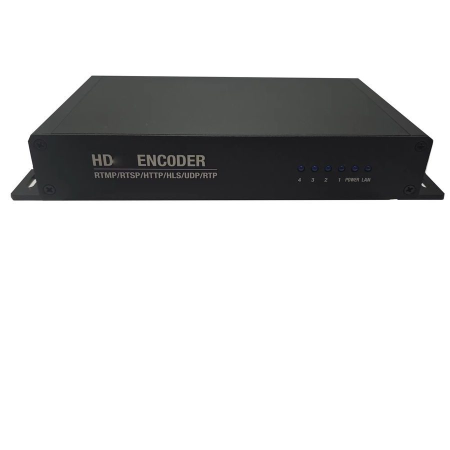 SATLINK 4-Kanal Video-Encoder in Schwarz mit 4K Ultra HD, HDMI zu IP und Unterstützung für H265, H264, HEVC sowie Protokolle wie UDP, HTTP, SRTMP, RTMP und RTSP für Webcast Push-Streaming - Bild 3