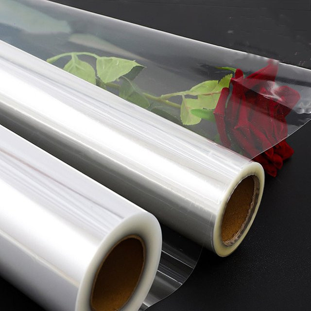 Klare Zellophan-Wickelrolle für Geschenke, Blumensträuße und Bastelarbeiten, transparent - Bild 1