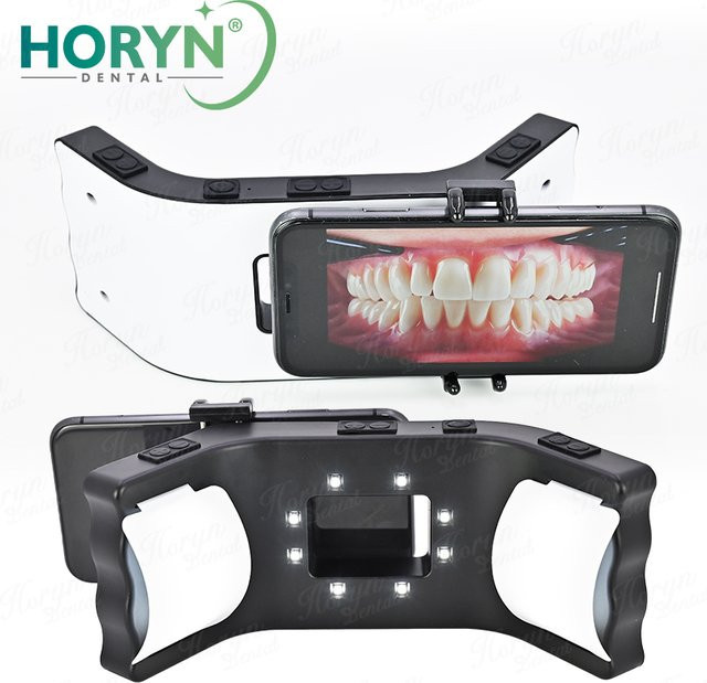 Horyn Dental Fotografie Kit mit Handy Taschenlampe für die zahnmedizinische Foto- und Videoausrüstung - Bild 1